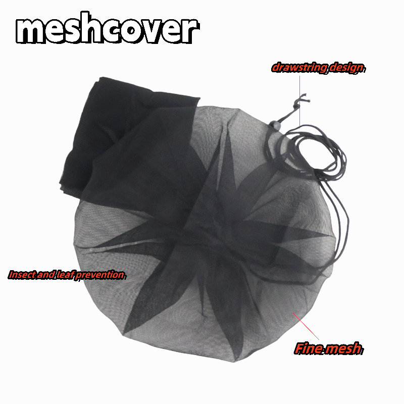 Garden Netting Cover - 100 センチメートル屋外メッシュカバーネット雨桶水収集バケツカバー水タンク保護ガーデン用品