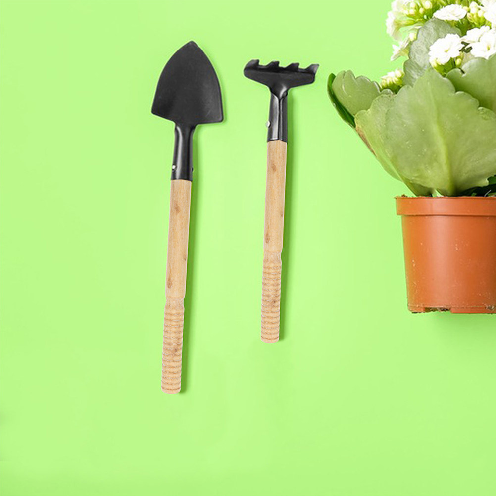 Gardening Tools Shovel - 5個入り 丈夫な木製ハンドル 交換用 ガーデンツール用 鍬 スコップ