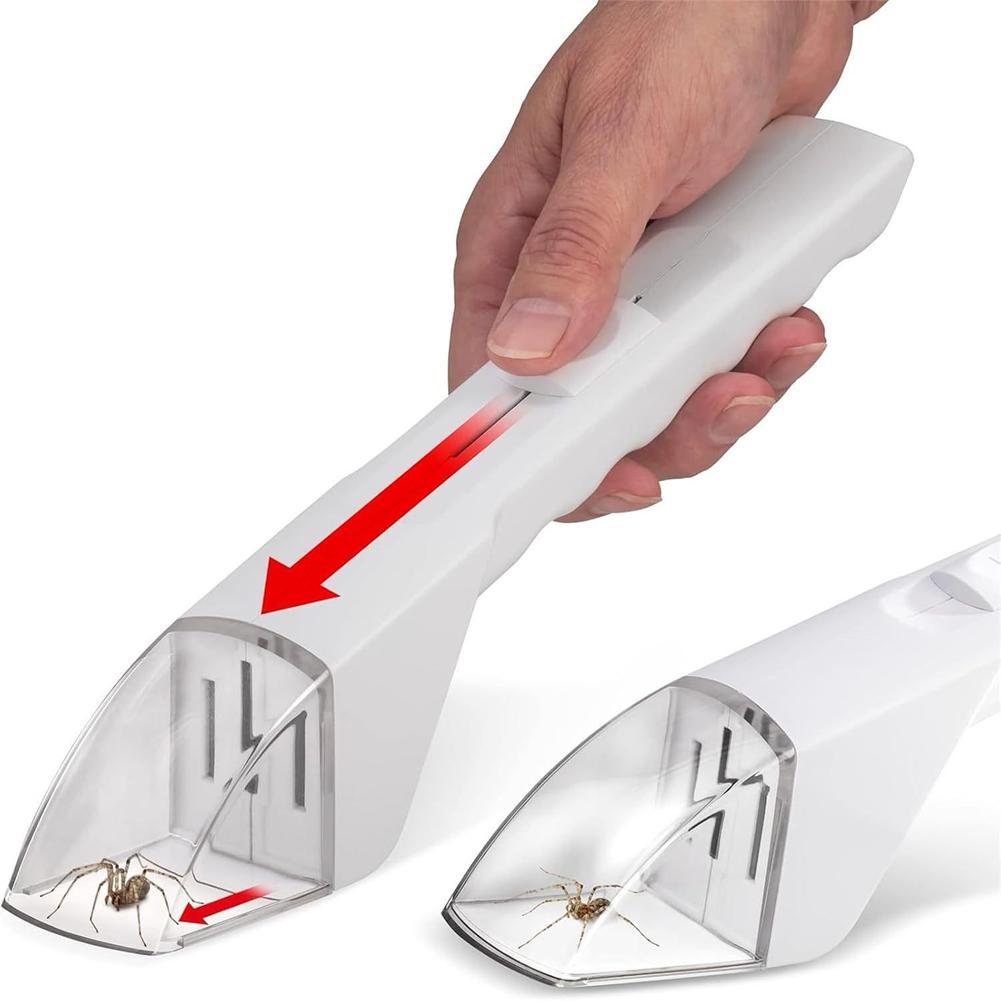Gardening Tools Uses - 手持ち式虫捕り器 – 家庭、庭、屋外用の非接触式昆虫捕獲器、クイックリリース式昆虫・クモ捕獲トラップ