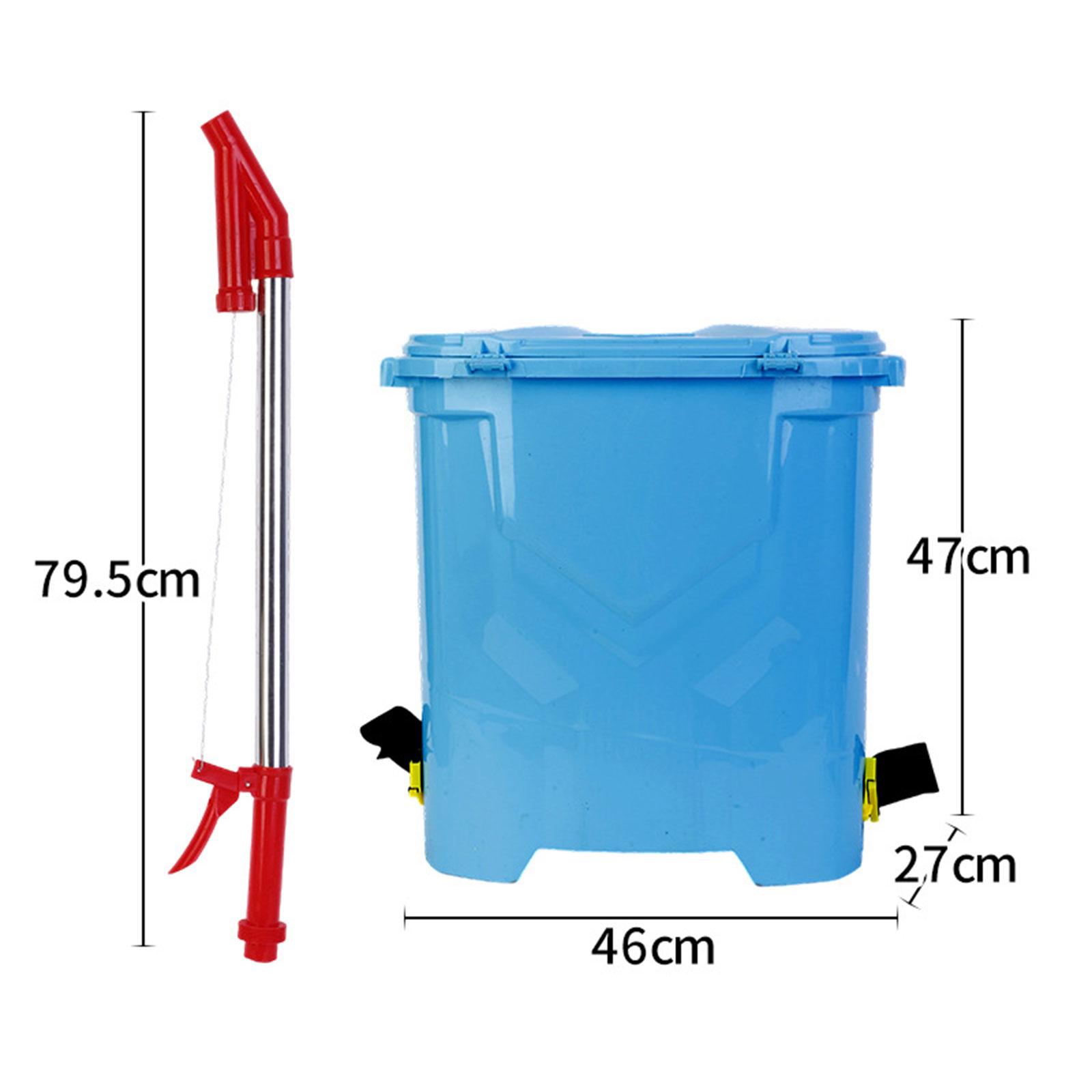 Grass Seed Spreader - 肥料散布機 バックパック型 大型バケット 手動式人間工学に基づいた肥料散布機 野外作業用