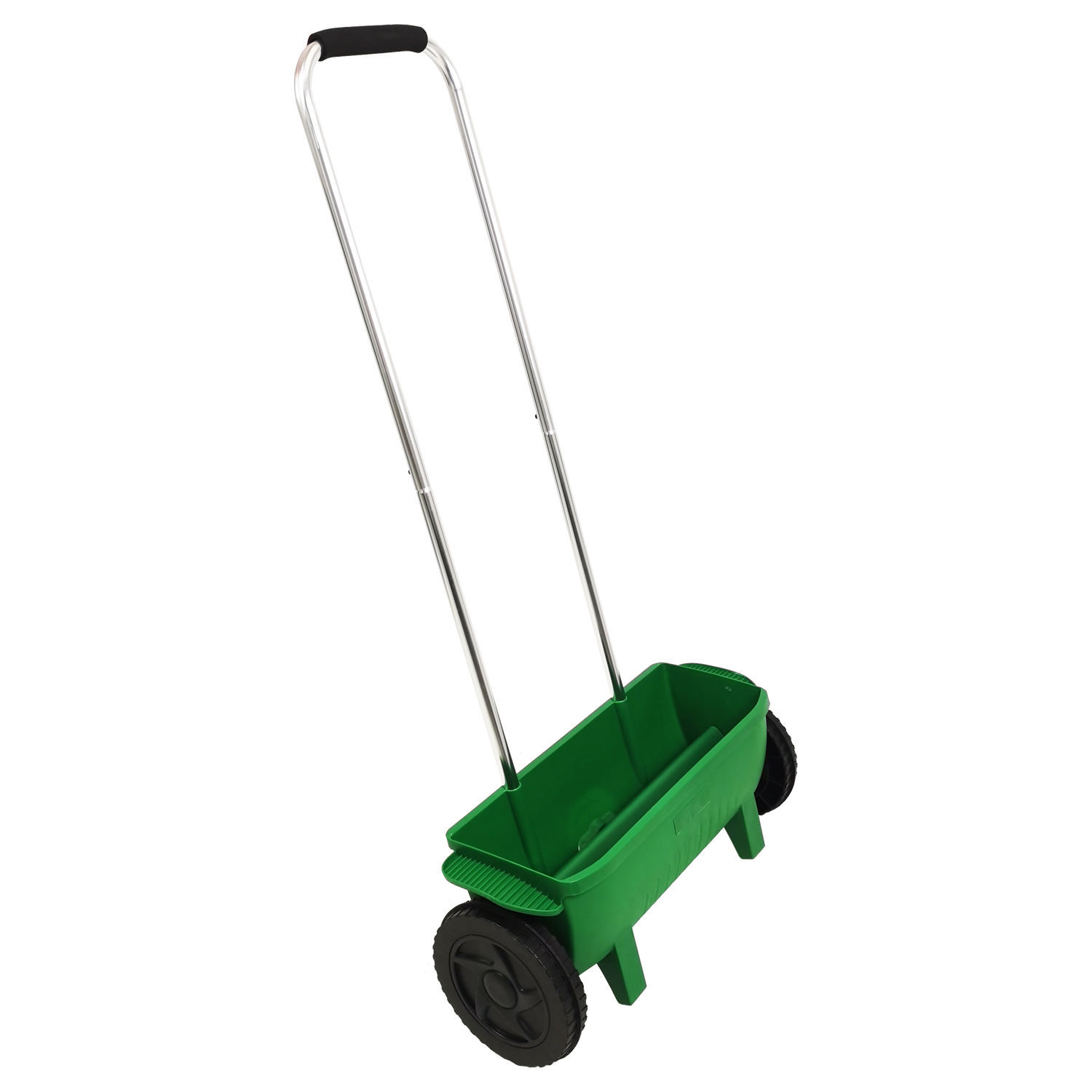 12Lプッシュ式プラスチック播種機肥料散布機調整可能な出口付 - Grass Seed Spreader のレビューと価格