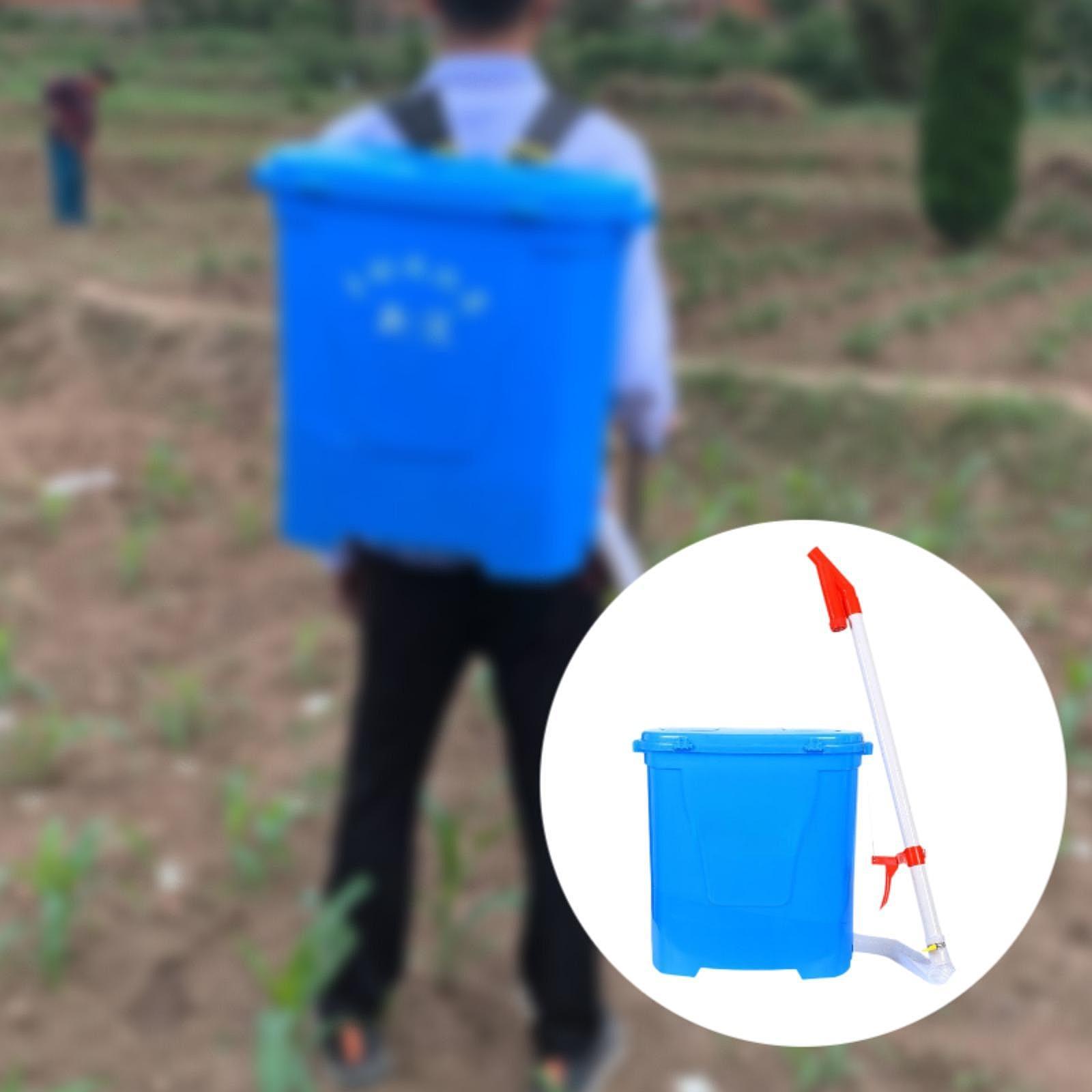 人間工学に基づいたハンドル付き肥料散布機、手動背負式散布機、 - Grass Seed Spreader のレビューと価格