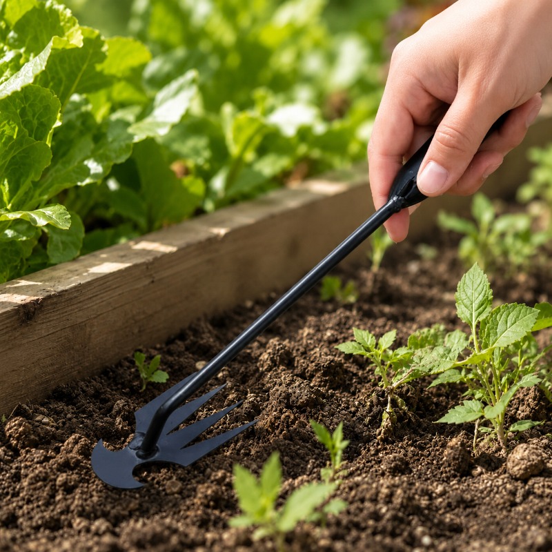 2in1ガーデンレーキ手動種子草根除去ツールプーラーシャベル - Gardening Tools Shovel のレビューと価格