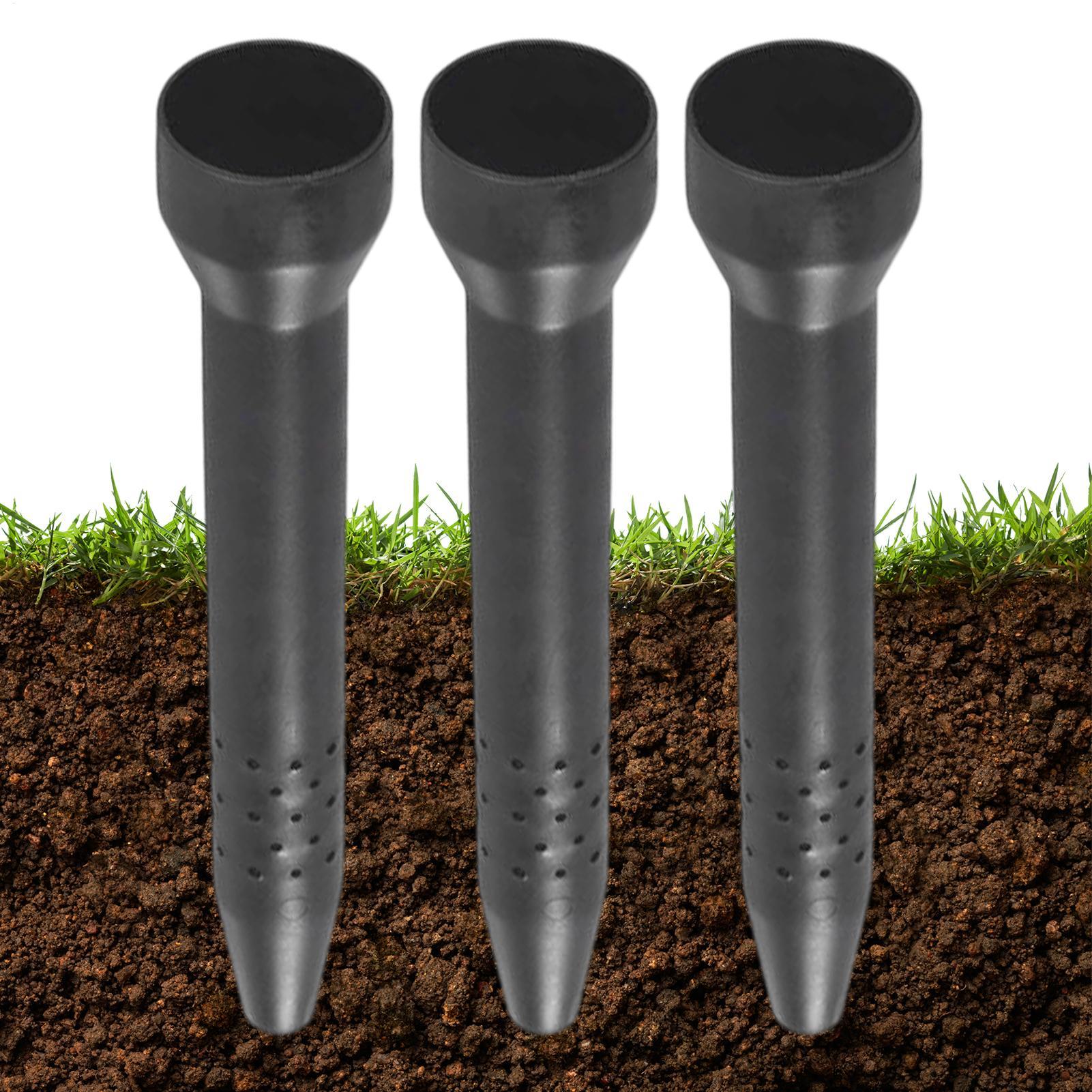 庭用散水スパイク3個セット 根部灌漑ステーク 屋外プランター - Plant Support Stake のレビューと価格