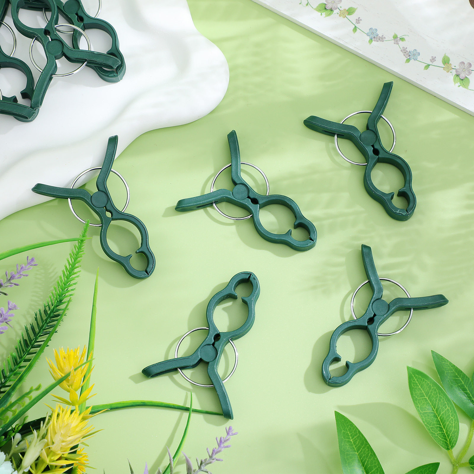 50個入り ガーデンオーナメントと装飾品 植物サポート固定ス - Plant Support Stake のレビューと価格