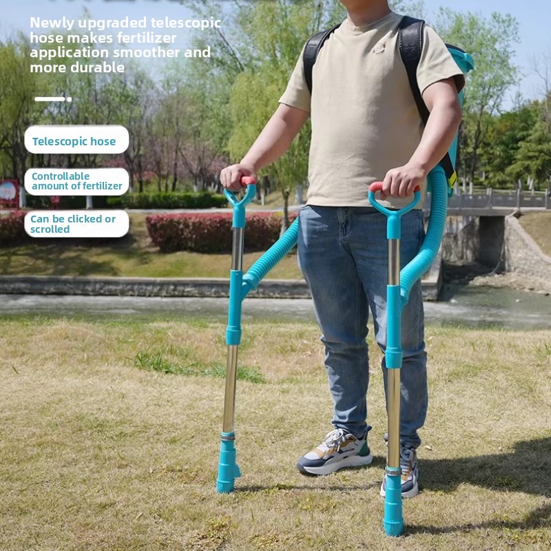 手動式トウモロコシ肥料散布機、肥料散布用ハンドヘルドディブラ - Grass Seed Spreader のレビューと価格