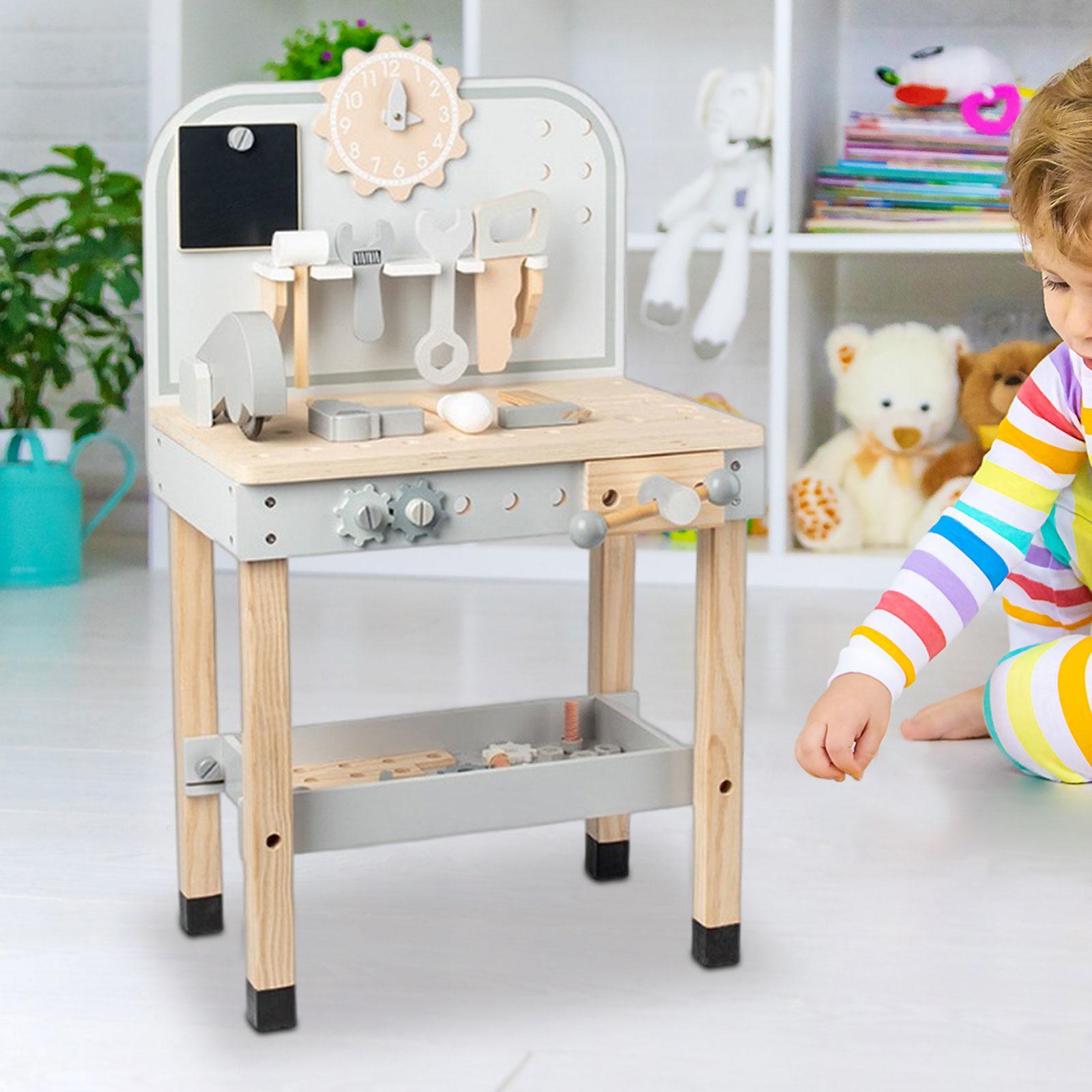大型プレイツールベンチおもちゃ、3歳以上の幼児向けのワークベ - Gardening Tools For 8 Year Olds のレビューと価格