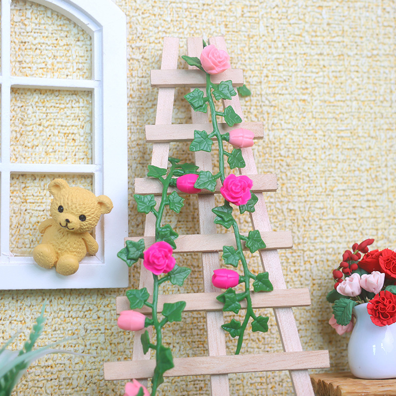 新しい 1:12 ドールハウスミニチュアフラワースタンド植物 - Plant Support Stake のレビューと価格