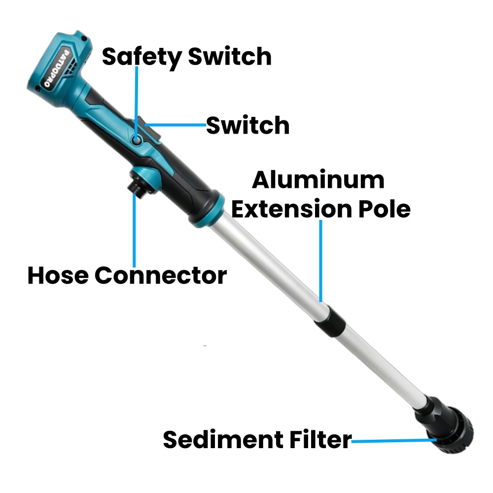 PATUOPRO コードレススティック移送ポンプ電動ウォータ - Gardening Tools China のレビューと価格