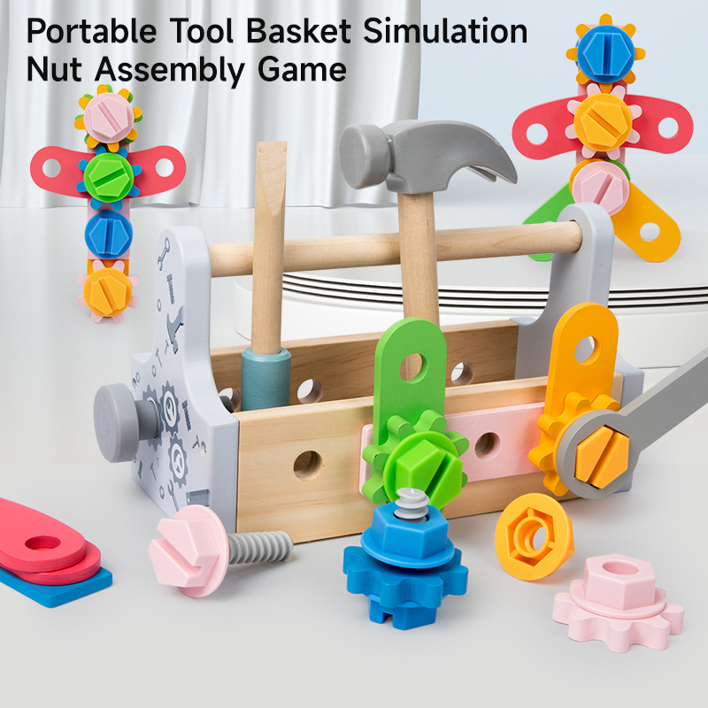 子供用ツールボックス木製おもちゃDIYネジ修理キットおもちゃ - Gardening Tools For 8 Year Olds のレビューと価格