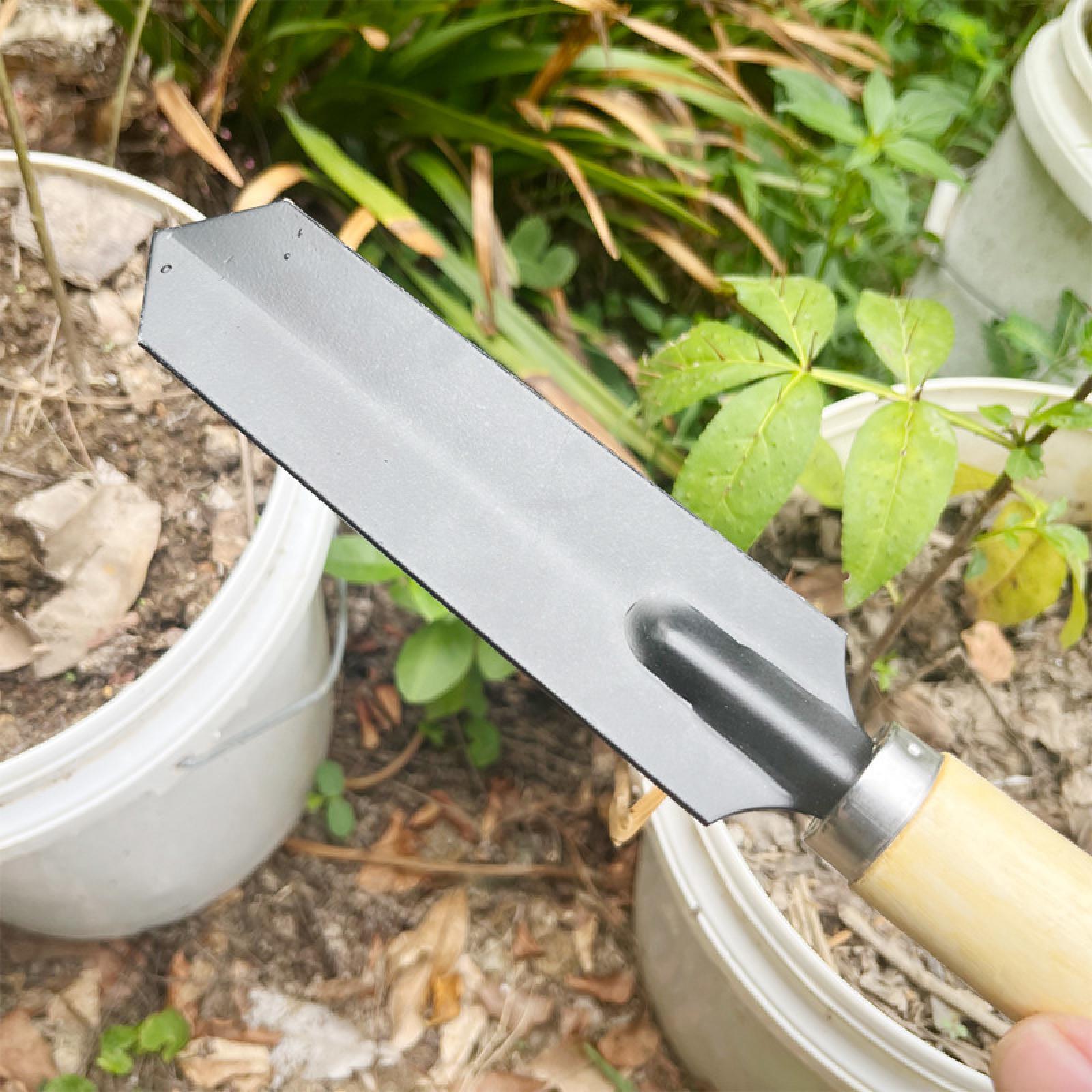 小型ガーデンスパデ掘削ツール木製ハンドル多機能ガーデニングツ - Gardening Tools Shovel のレビューと価格