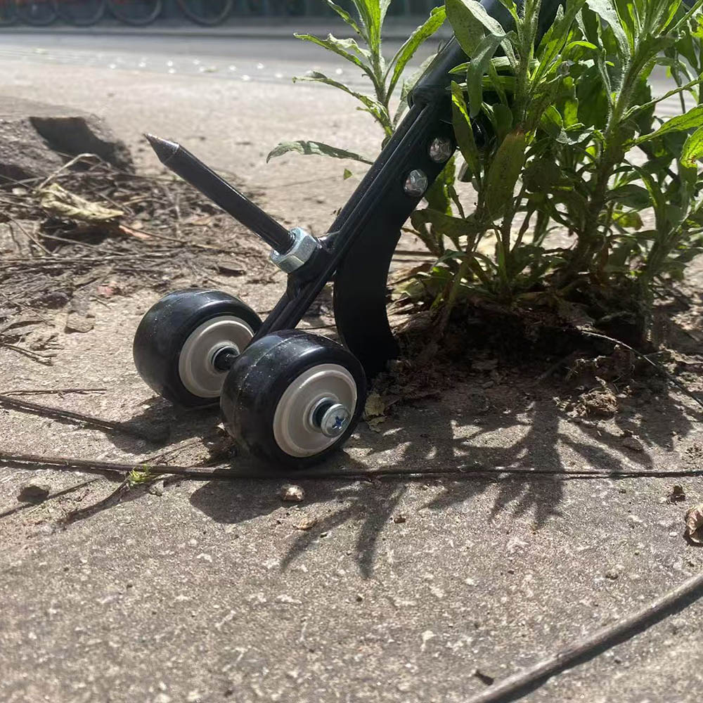頑丈な庭の除草ツール 手動除草機 芝刈り機と補助ホイール付き - Gardening Tools Grass Cutter のレビューと価格