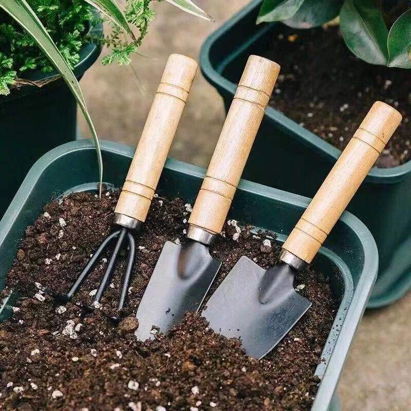 3PC/1 セットミニガーデニングツールセットポータブル小型 - Gardening Tools Shovel のレビューと価格