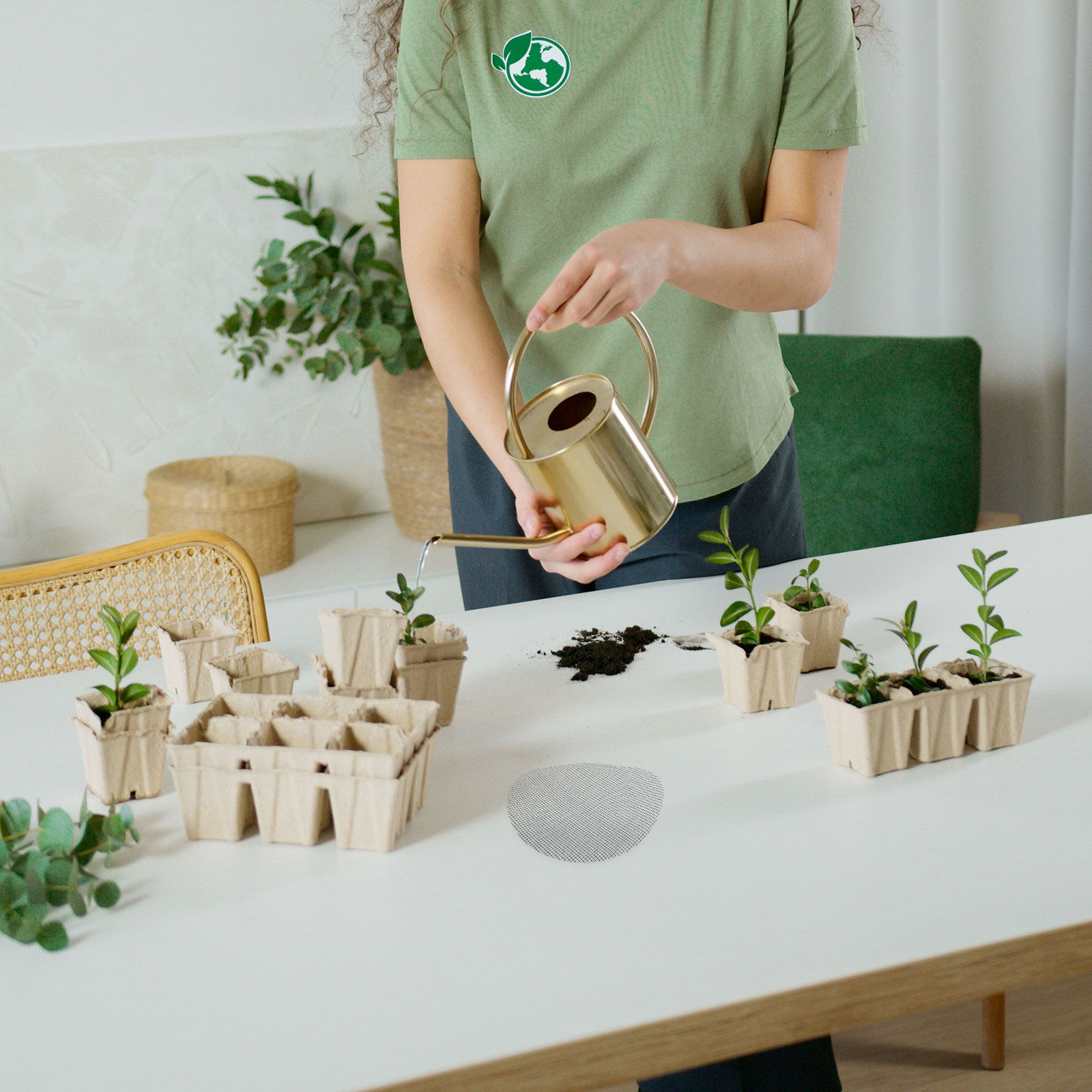 50 個植木鉢排水穴メッシュパッドラウンド 10 センチメー - Garden Netting Cover のレビューと価格