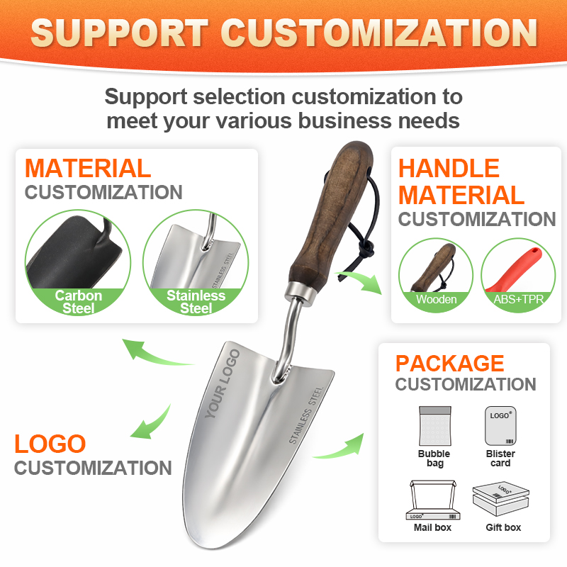 カスタムガーデニングツール3点セット ミニガーデンハンドツー - Gardening Tools Shovel のレビューと価格