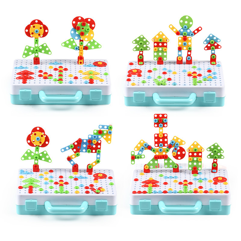 電気ドリルナット分解マッチツールおもちゃ子供教育組み立てブロ - Gardening Tools For 8 Year Olds のレビューと価格