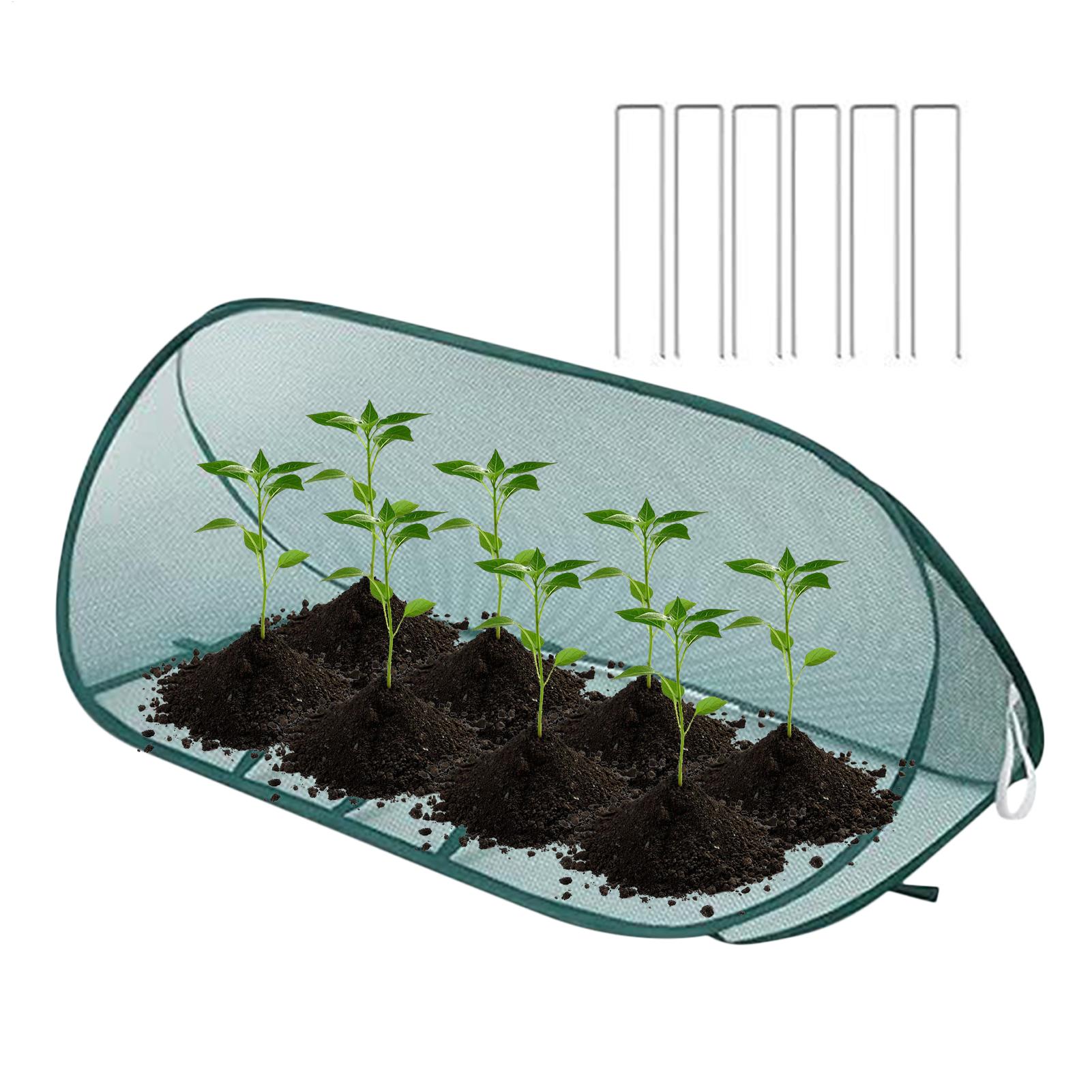 折りたたみ式植物保護ネット ポップアップネット ガーデンロー - Garden Netting Cover のレビューと価格