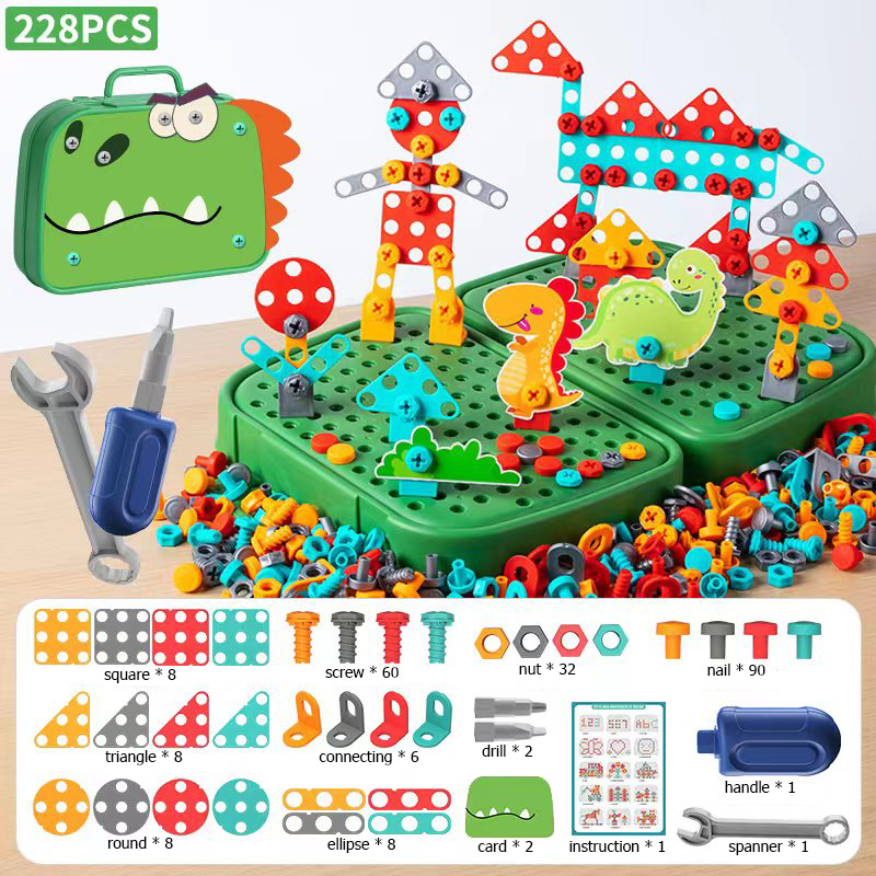 230 個/228 個子供 DIY ツールおもちゃセット電気 - Gardening Tools For 8 Year Olds のレビューと価格