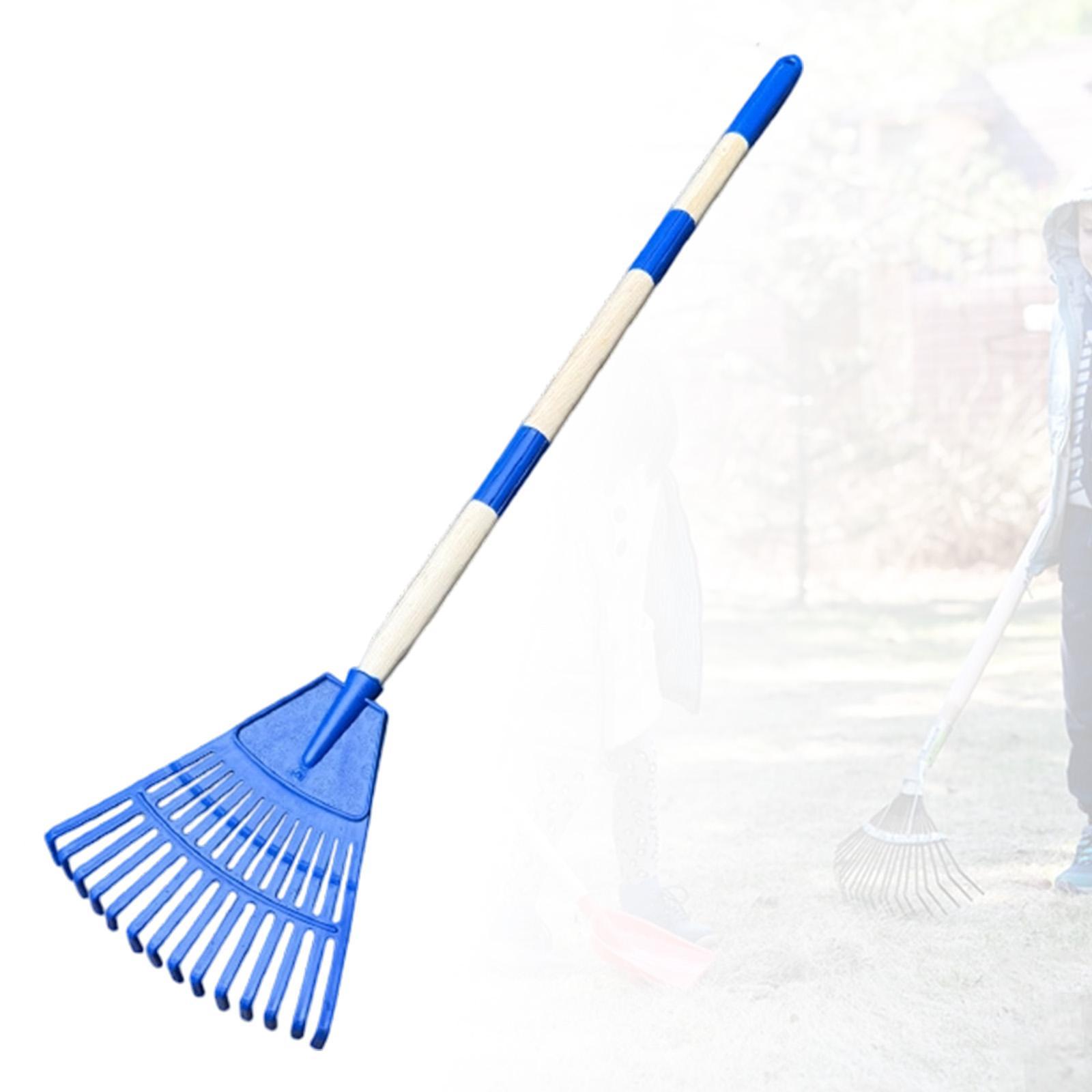 小さな葉用熊手、3セクション、スチール製、人間工学に基づいた - Gardening Tools For 8 Year Olds のレビューと価格