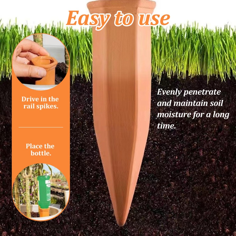 テラコッタ自動散水装置 植物散水システム 植木鉢挿入式散水ス - Plant Support Stake のレビューと価格