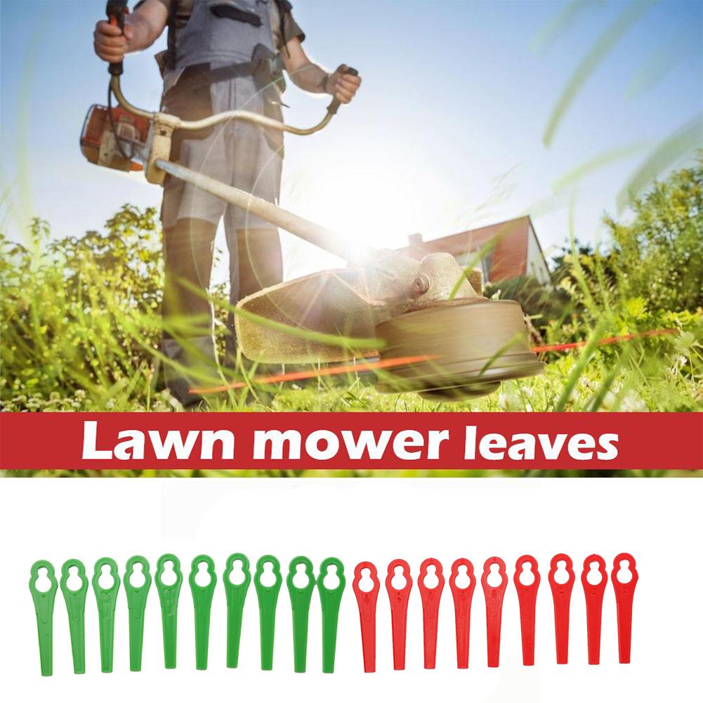 100 個プラスチック草刈り機交換用ブレードコードレスストリ - Gardening Tools Grass Cutter のレビューと価格