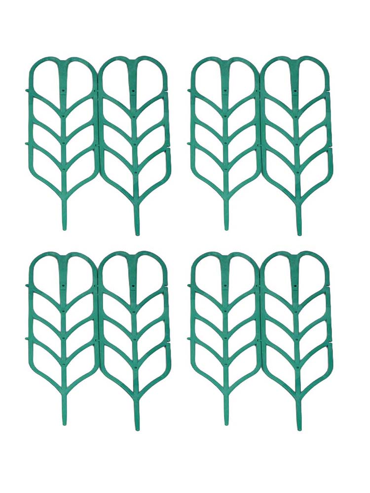 緑色のプラスチック製植物サポートブラケット 8個セット ガー - Gardening Tools Uses のレビューと価格