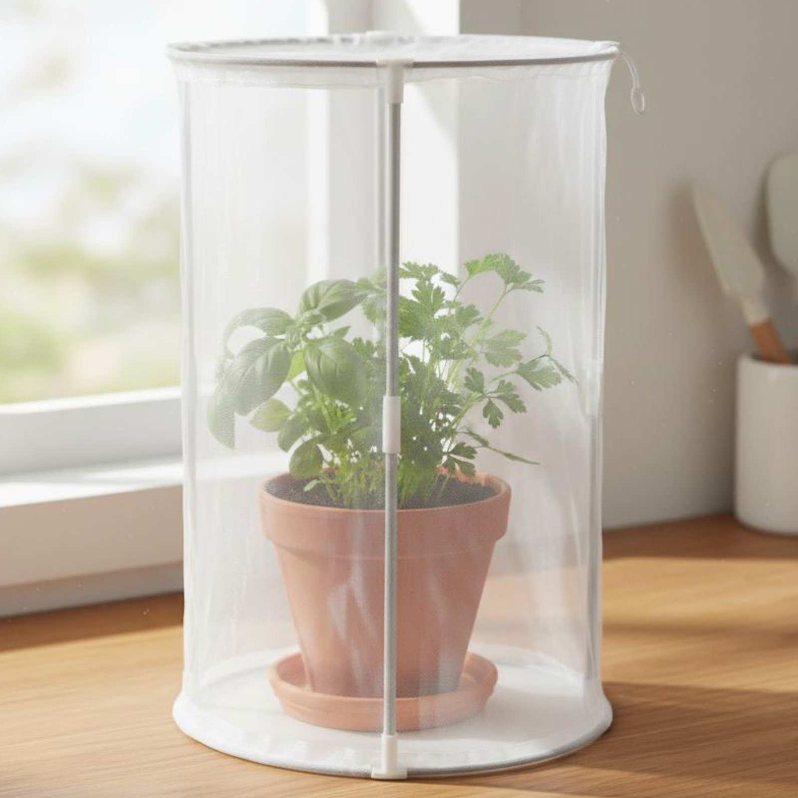 拡張可能な植物カバー 携帯用拡張式植物囲い ガーデンメッシュ - Garden Netting Cover のレビューと価格