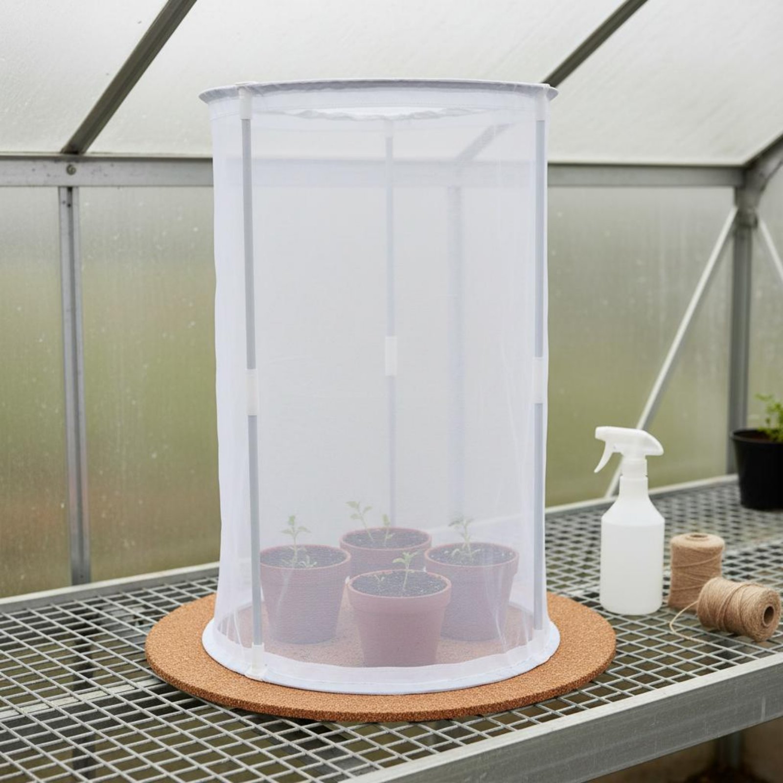 拡張可能な植物カバー 携帯用拡張式植物囲い ガーデンメッシュ - Garden Netting Cover のレビューと価格